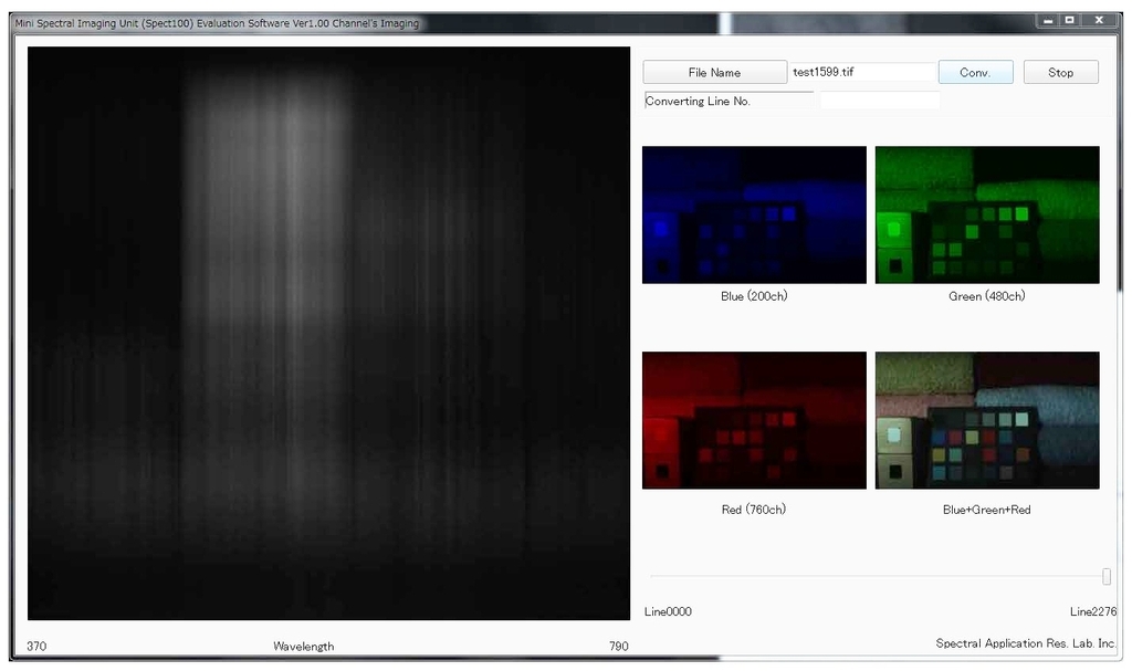 分光イメージングユニット
ハイパースペクトルカメラ
分光イメージングカメラ